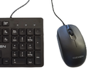 Kit Teclado y Mouse OzXen by exact Español Latam alámbrico